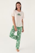 PC8804-S Pierre Cardin طقم بيتي قطن الزبدة مميز وانيق