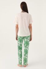 ⁦PC8804-S Pierre Cardin طقم بيتي قطن الزبدة مميز وانيق⁩ - الصورة ⁦5⁩