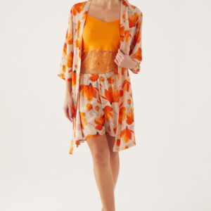 PC8815-S Pierre Cardinطقم بيتي ثلاث قطع مع علبة كرتون بلون صيفي مميز