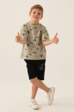 RP3340 طقم قطعتين قطن ثلاث  خيوط للاطفال - الصورة 4