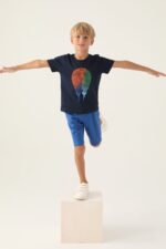 RP3345 طقم شورت قطن من كولكشن الاب مع ابنه - الصورة 8