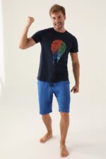 RP3345 طقم شورت قطن من كولكشن الاب مع ابنه - الصورة 2