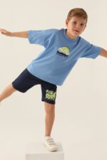 RP3348 تريننج شورت للاولاد قطن ثلاث خيوط - الصورة 4