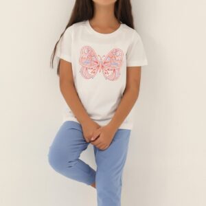 RP3390 طقم قطن قطعتين للفتيات