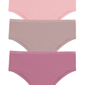 3P SUWEN ELASTIC SHORT  كلوت الاستيك قصير (ملون زهري)