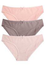 3 P Colourfull Slip ST0052601 كلوت ملون 3 قطع مريح الوان فاتحة