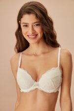 ST4335609A Mi Amore Padded Bra ECRUحمالة صدر ميا مور لون ابيض