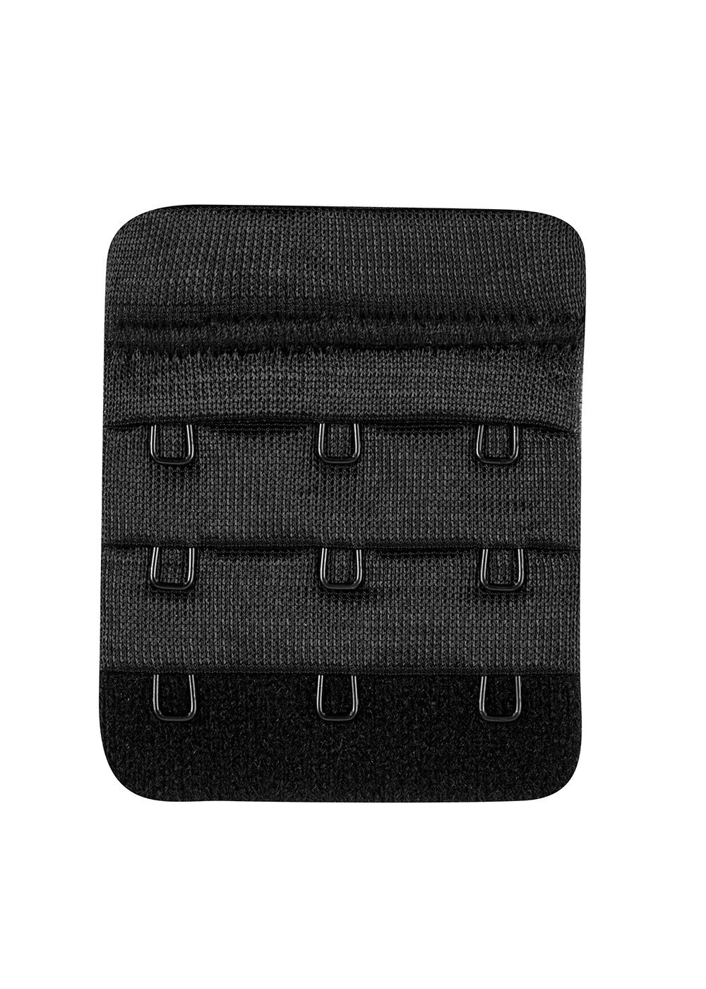 SW1073 Hook 3 X 3 1 piece وصلة لحمالة الصدر لون اسود