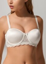 ⁦SW5365 Linda Lace Strapless ECRU حمالة صدر لون اللولو سترابلس⁩ - الصورة ⁦2⁩