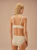 SW5920 Super Push-Up   Straples Bra SKIN حمالة صدر سوبر بوش اب باشرطة قابلة للازالة لون بيج - الصورة 3