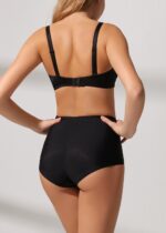 ⁦SW9020 Slip Corsette مشد لباس داخلي لون اسود قصته ليزر⁩ - الصورة ⁦3⁩