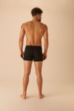 ⁦MEN SHORT BOXER بوكسر رجالي SW0006603 لون اسود⁩ - الصورة ⁦3⁩