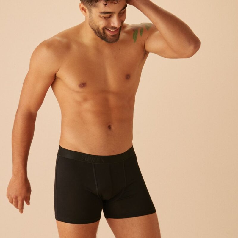MEN SHORT BOXER بوكسر رجالي SW0006603 لون اسود