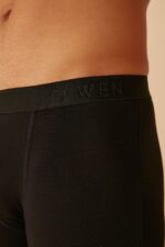 ⁦MEN SHORT BOXER بوكسر رجالي SW0006603 لون اسود⁩ - الصورة ⁦2⁩