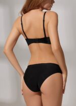 ⁦SW5935 Invisible Push Up Bra Black حمالة صدر بوش اب قصة ليزر لون اسود⁩ - الصورة ⁦3⁩