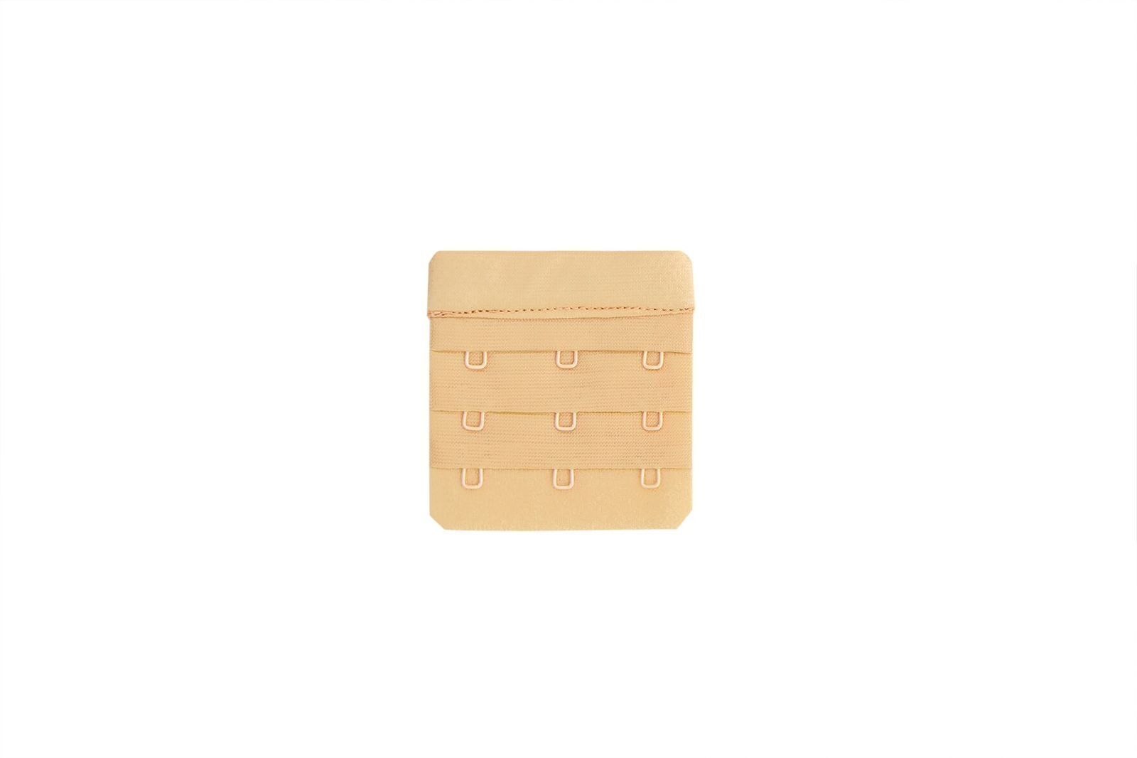 SW1073 Hook 3 X 3 1 piece وصلة لحمالة الصدر لون بيج