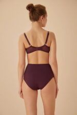 SW8455- Celine Control Bra حمالة صدر سيلين دانتيل لتصغير الصدر بنفسجي - الصورة 3