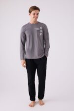 AR3144-S طقم بيجاما للرجال قطن قطعتين