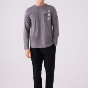 AR3144-S طقم بيجاما للرجال قطن قطعتين