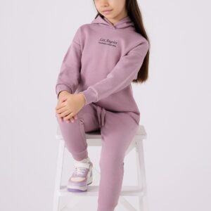 RP3500 تريننج للبنات قطن مع طاقية مبطن ودافئ لون ليلكي