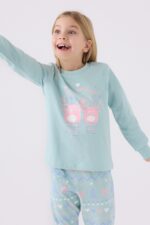 RP3486 طقم بيجاما من كولكشن الام وابنتها قطعتين قطن - الصورة 7