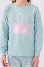 RP3486 طقم بيجاما من كولكشن الام وابنتها قطعتين قطن - الصورة 10