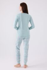 RP3486 طقم بيجاما من كولكشن الام وابنتها قطعتين قطن - الصورة 5