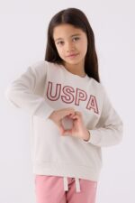 US1964 US POLO ASSN تريننج ماركة يو اس بولو للبنات قطن ثلاث خيوط