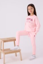 US1969 US POLO ASSN تريننج ماركة يو اس بولو للبنات مبطن - الصورة 3