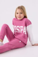 US1994 US POLO ASSN تريننج ماركة يو اس بولو للبنات مبطن - الصورة 4