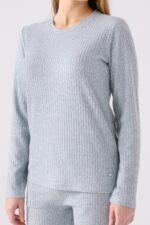 PC8908-S Pierre Cardin طقم بيجاما قطعتين لون ازرق مخضر - الصورة 2