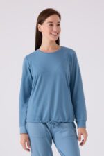 ⁦PC8925-S PIERRE CARDIN طقم تريننج للنساء قطعتين لون ازرق⁩ - الصورة ⁦5⁩