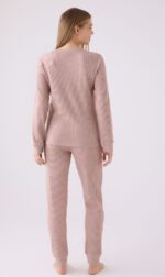 ⁦PC8922-S PIERRE CARDINطقم بيجاما شتوي للنساء قطعتين⁩ - الصورة ⁦5⁩