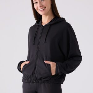 AR3110-S طقم تريننج للنساء قطعتين لون اسود