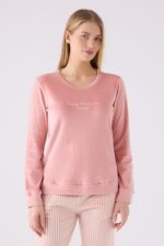 PC8916-S PIERRE CARDINطقم بيجاما شتوي للنساء قطعتين - الصورة 3