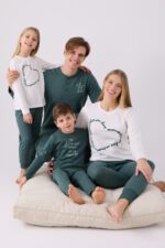 ⁦AR3050 من كولكشن العائلة طقم بيجاما قطن⁩ - الصورة ⁦2⁩