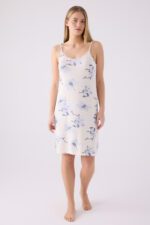 ⁦PC8886-S PIERRE CARDIN قميص نوم مع روب انيق ومريح⁩ - الصورة ⁦2⁩