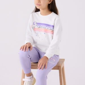 RP3478-2 تريينج للفتيات يونيكورن قطن ثلاث خيوط