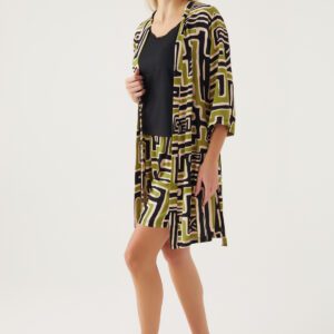 PC8819-S Pierre Cardin طقم شورت ثلاث قطع مع روب