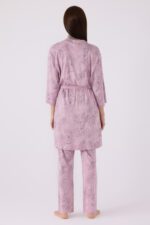 ⁦PC8875-S PIERRE CARDIN طقم بيجاما قطن ثلاث قطع بتصميم انيق ومميز⁩ - الصورة ⁦7⁩