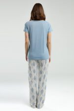 ⁦AR3257 طقم بيجاما قطعتين للنساء قماشها بارد⁩ - الصورة ⁦2⁩