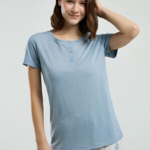 AR3258 طقم بيجاما برمودا للنساء قماشها بارد