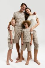 ⁦AR3301 طقم برمودا قطعتين قطن من كولكشن العائلة⁩ - الصورة ⁦6⁩