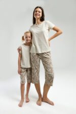 ⁦AR3301 طقم برمودا قطعتين قطن من كولكشن العائلة⁩ - الصورة ⁦4⁩