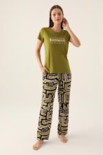 PC8817-S PIERRE CARDIN طقم بيتي للنساء قطعتين بتصميم انيق ومميز