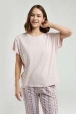 ⁦PC8955-S PIERRE CARDIN  طقم بيتي قطن قطعتين بتصميم مميز⁩ - الصورة ⁦4⁩