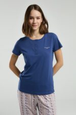 ⁦PC8956 PIERRE CARDIN طقم بيتي قطن بتصميم مميز⁩ - الصورة ⁦3⁩