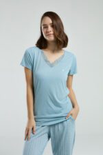 ⁦PC8998 PIERRE CARDIN  طقم بيجاما قطعتين للنساء⁩ - الصورة ⁦4⁩