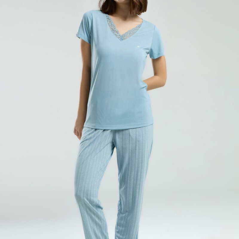 PC8998 PIERRE CARDIN  طقم بيجاما قطعتين للنساء