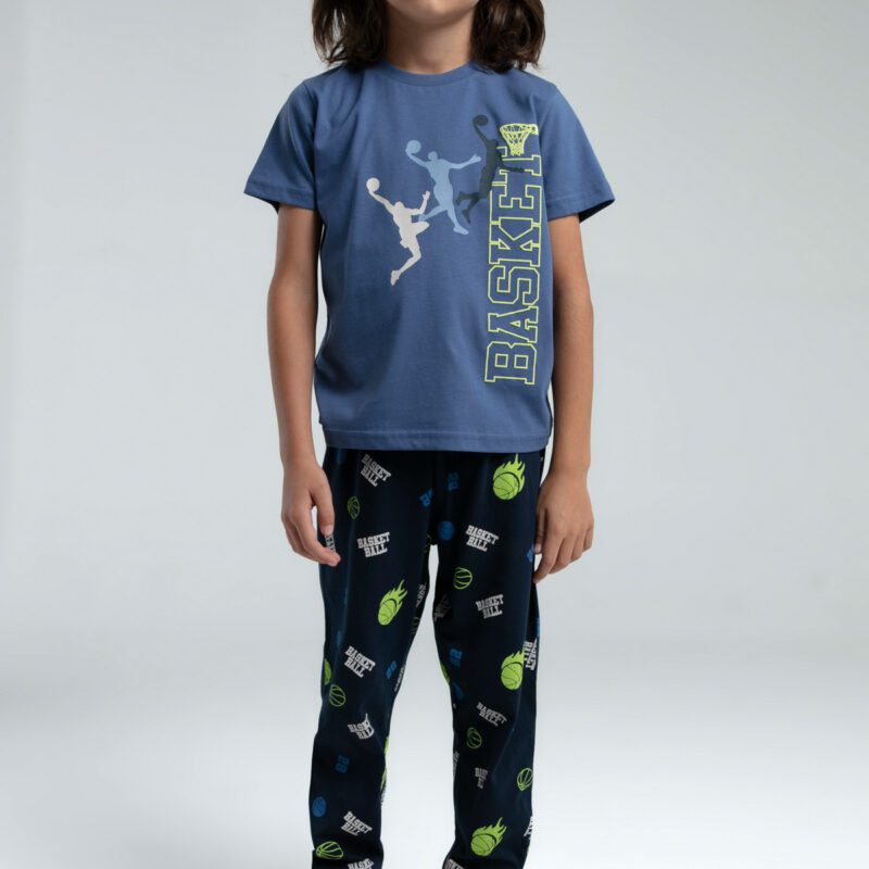 RP3530 بيجاما قطن للاولاد قطعتين